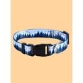 thumbnail image 1 of 1pc Tree Print Pet Collar For Dog And Cat For Outdoor, 1 of 4