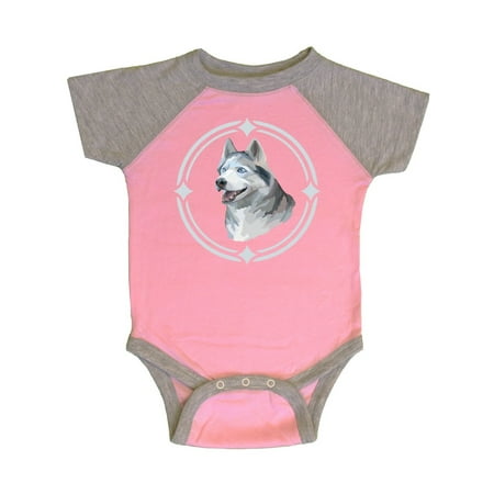 

Inktastic Siberian Husky Dog Art Gifts Gift Baby Boy or Baby Girl Bodysuit