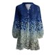thumbnail image 5 of Moda Mujer Camiseta de manga larga Otoño Frente abierto Prendas de abrigo sueltas Impresión Blusa Abrigo Tops Fridja  czfsfas2332, 5 of 6