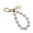 B butterfly, variant on Ballet Ribbon Bowknot/Butterfly/Heart Keychain Elegant Keyring Charm Elegant Bag Decoration Accessory for Modern Women