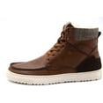 thumbnail image 2 of NEKTA /ke'nekt/ Men's Fashion Sneaker/Aviator/Brown 11, 2 of 5