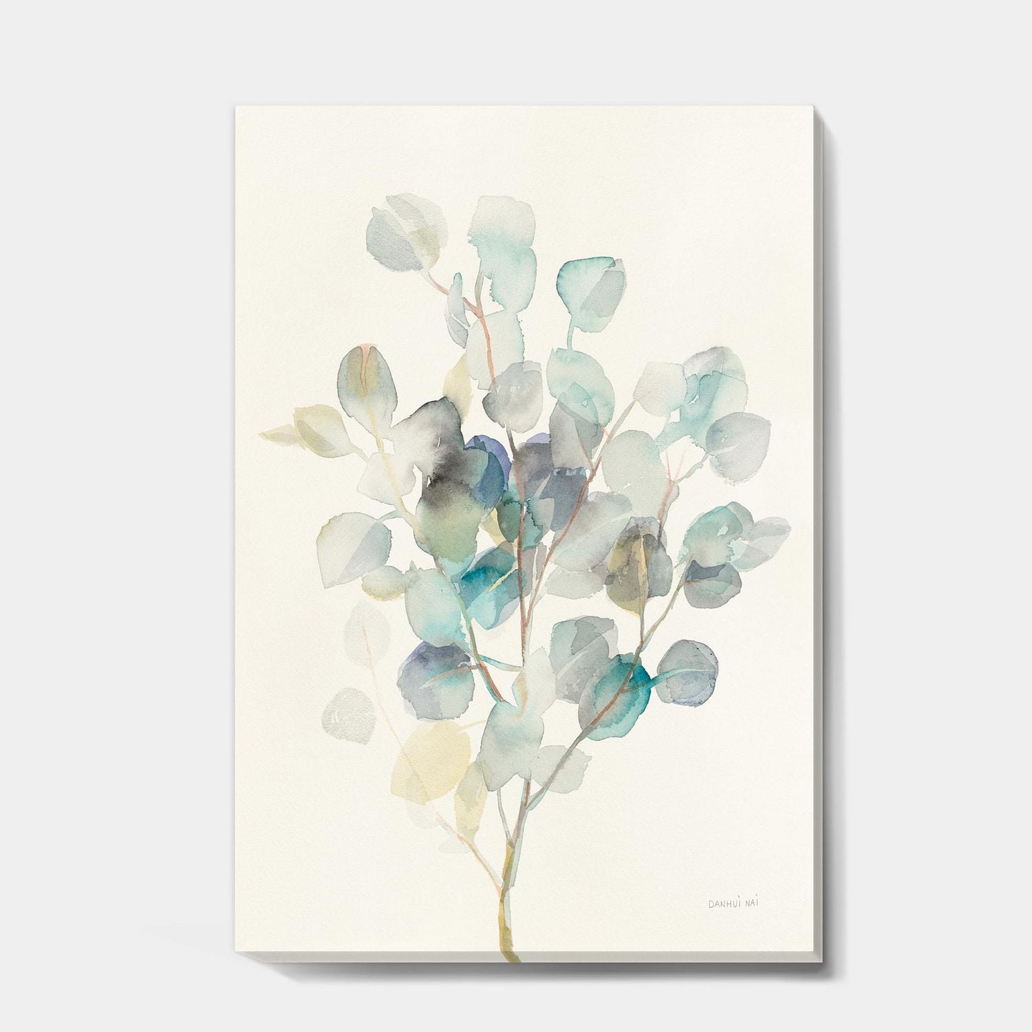 Designart Eucalyptus leaves I Canvas Wall Art