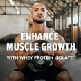 thumbnail image 2 of GNC AMP Pure Isolate Whey Protein Powder, Muscle Growth, Recovery, & Performance, 25g Protein, 5g BCAA, 1g Sugar, Gluten Free, Chocolate Frosting, 70 Servings, 2 of 6