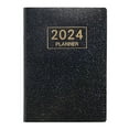 thumbnail image 1 of Cqxid Notebook Under $5 Daily Planner Leather Planner 2024 Pocket Calendar Organizer Notebook Weekly Monthly Planner Daily Planner For Time Management Notepad, 1 of 9