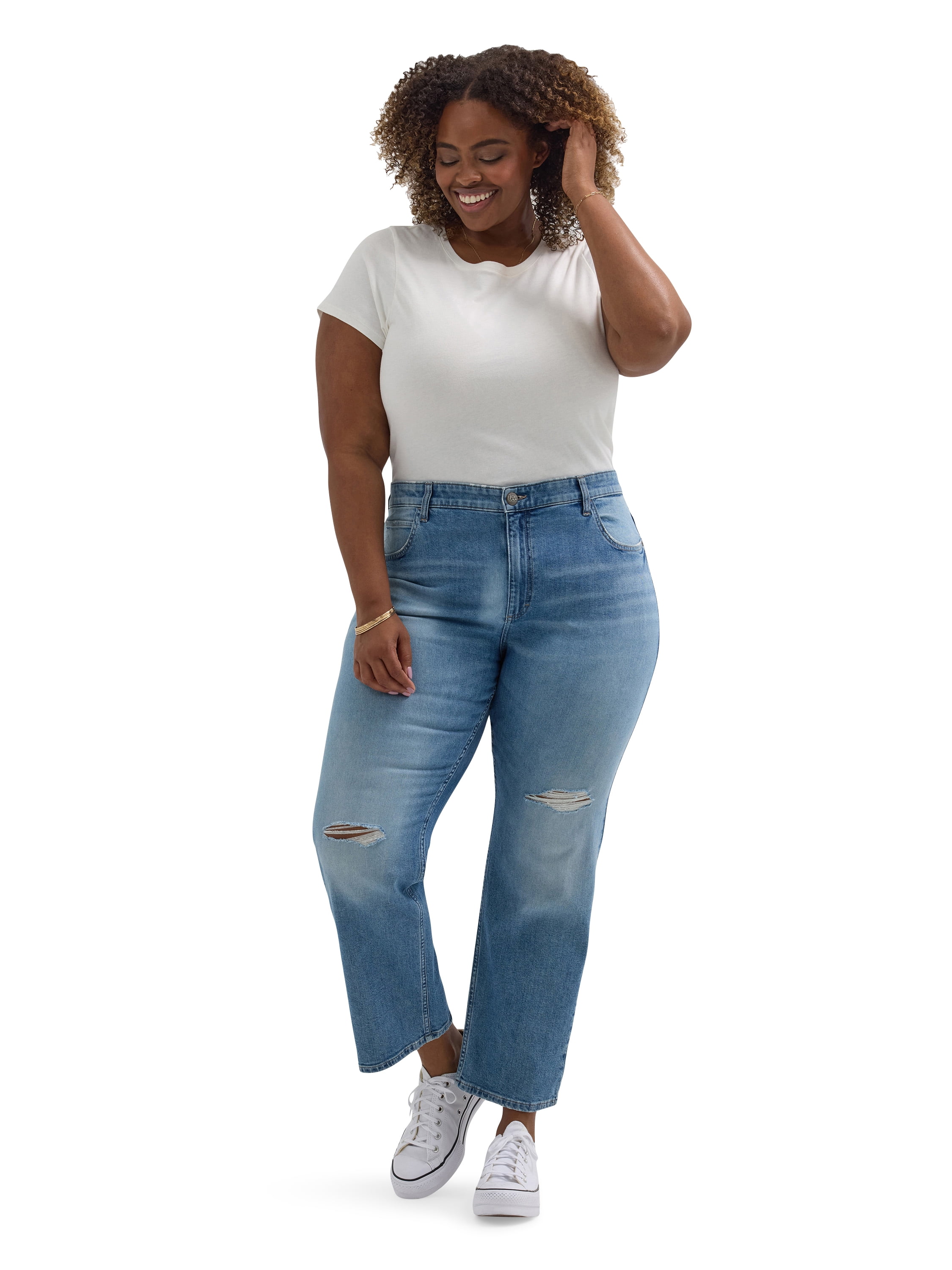 Lee® Women's Plus Heritage Classic Straight Jean