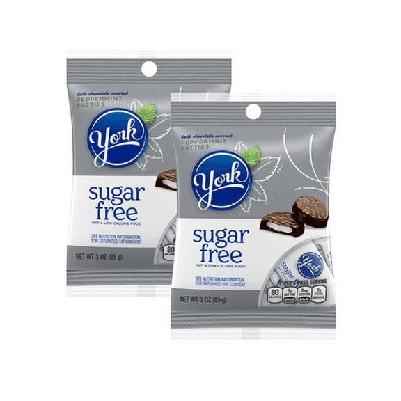 York Peppermint Sugar Free Candy by Hershey's -  2 Pack