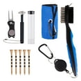 thumbnail image 4 of LOVIVER Golf Club Cleaning Kit, Divot Repair Tool ,Golf Brush with Retractable Zip Line, Blue, 4 of 8