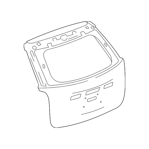 Genuine OE GM Lift Gate 25959021