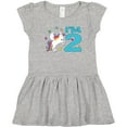 thumbnail image 3 of Inktastic I'm Two- Unicorn Second Birthday Girls Toddler Dress, 3 of 5