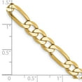 thumbnail image 5 of 14K Yellow Gold 6.25mm Flat Figaro Chain, 5 of 5