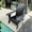 Black, variant on Blue Stripe Appearance - Light and Foldable - Outdoor Fishing Spots - Relax While Fishing