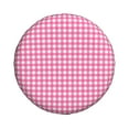 thumbnail image 2 of XMXY Checked Gingham Spare Tire Cover，Universal Waterproof Cover for Jeep RV Tire Wheel Protection 15 inch, 2 of 8