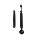 thumbnail image 3 of Raindrops 2 Pcs Angled Head Nylon Coffee Machine Cleaning Brush Cleaner Tools for Semi-automatic Espresso Coffee Maker Machine Outlet Filter, 3 of 8