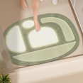 thumbnail image 4 of Fiudx Alfombrillas de Baño de Goma, Absorbentes de Agua, Antideslizantes, Modernas, Ideales para La Seguridad En La Ducha, Fáciles de Limpiar y Un Elegante Complemento Decorativo., 4 of 6