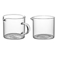 thumbnail image 1 of MasteelfCA 2Pcs Mini Glass Coffee Cups Dessert Ice Cream Pudding Storage Cups Milk Cups, 1 of 8