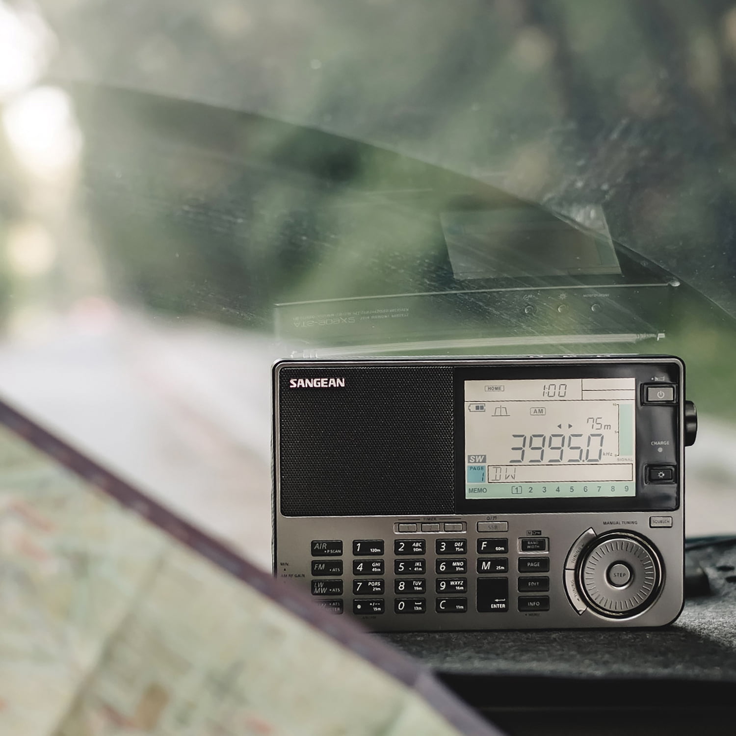Sangean ATS-909X Ultimate Multi-Band FM/SW/MW/LW/Air World Receiver Radio, ATS-909X2 PT