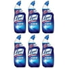 Lysol Power Toilet Bowl Cleaner Gel Disinfects 24 oz, 6 Pack