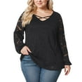 thumbnail image 1 of Top boho bordado de manga corta para mujer: blusa hippi holgada con bordado floral, tejido de rayón, 1 of 5