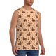 thumbnail image 2 of Fotbe Turkey And Autumn Leaves Men's Camiseta sin Mangas Estampada para Hombres, Playera Casual para Gimnasio, Entrenamiento, Playa-Medium, 2 of 7