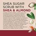 Dr Teal's Shea Sugar Body Scrub with Shea Butter, Almond Oil and