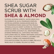 Dr Teals Shea Sugar Body Scrub with Shea Butter, Almond & Essential Oils, 19 oz