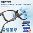 thumbnail image 3 of Gafas bloqueadoras de luz azul Viyawise G5 para mujeres y hombres, 3 of 7