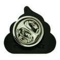 thumbnail image 3 of PinMart's Cute Poop Face Enamel Lapel Pin, 3 of 3