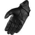 thumbnail image 2 of Icon Pursuit Classic Perforated Womens Motorcycle Gloves Black MD, 2 of 2