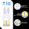 thumbnail image 2 of Juego de combinación de luces LED para coche, 24 unidades, luz interior, luz indicadora T10, ancho de luz de 31 mm, luz de lectura de doble punta, luz de matrícula, 2 of 3
