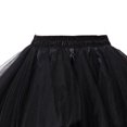 thumbnail image 4 of MKOSPLRT 4 Layered Tulle Tutu Skirt for Girls with Bow Girl Ballet Tutu Skirt Elastic Waist Ruffle Tiered Skirts 2-13 Years, 4 of 5