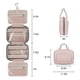thumbnail image 3 of Foldable Cosmetic Bag Large Capacity Waterproof Makeup Wash And Cough Bag With Hook Travel Foldable Portable Portable Storage Bag Pink, 3 of 3