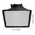 thumbnail image 2 of Camera Flash Diffuser Camera Top Flash Light Softbox Universal Flash Diffuser Portable Softbox, 2 of 8