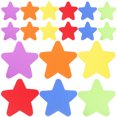thumbnail image 2 of CIMAXIC 30pcs Color Carpet Mark Sticker Star Children's Game Education Puzzle Mark Sticker,3.94"X3.94"X0.39", 2 of 5