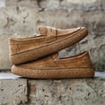 thumbnail image 6 of Men's Casual Loafers Slip On Leather Shoes Lightweight Driving Shoes Moccasins Classic Penny Loafer Flats Boat Shoes Outdoor Walking Shoes, 6 of 15