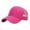 Hot Pink, variant on Trucker Hat Baseball Cap Structured Plain Design 6 Panel Adjustable Size Orange One Size