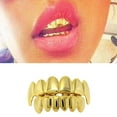 thumbnail image 3 of TOXMENT Gold Teeth Hip Hop Grills for Men/Women - Rapper Costume/Cosplay, 3 of 8
