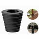 thumbnail image 5 of Soporte para poste de sombrilla, cono de sombrilla para Patio, negro, antiarañazos, fácil de instalar, quitar el soporte de la base de Cola Cono de sombrillas para patio, 5 of 8
