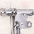 thumbnail image 3 of Stainless Steel Bolt Lock, Security Door Latches with Padlock Hole for Doors, 6 Inch 2 Pieces, 3 of 5