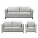 thumbnail image 1 of Sala Oslo Dicasa 3 Piezas (Sofa, Love Seat y Sillón) Gris, 1 of 8