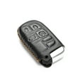 thumbnail image 3 of Vitodeco Genuine Leather Smart Key Keyless Remote Entry Fob Case Cover with Key Chain Clip for JEEP, Dodge, Chrysler (5 Buttons, Black), 3 of 6