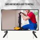 thumbnail image 5 of Universal Tv Stand, Table Top Tv Stand Base Replacement, Tv Base Pedestal Feet Tv Stand Mount Legs 17mm-20mm, 5 of 5