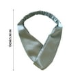 thumbnail image 3 of Fiudx Diadema de Seda, Suave y Cómoda, Estilo Retro Multicolor, Ideal En Uso Diario y La Oficina o En Ocasiones Especiales, Accesorio de Moda para Mujer, Disponible En 12 Colores., 3 of 7