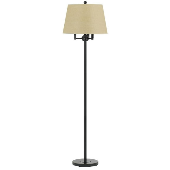 BO-2077-6WY-DB-Cal Lighting-Andros-Three Light Floor Lamp-10 Inches Wide by 62 Inches High