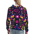 thumbnail image 7 of Sigee Colorful Mexican for Women's Pullover Hoodie Sweatshirts Adult Casual Long Sleeve Sweatshirts ,Sizes S-2XL-XX-Large, 7 of 7