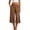 Coffee, variant on Women's Relaxed-Fit Culotte Pants, Elastic Waist Cropped Wide Leg Trousers with Casual Silhouette, S-XXXL