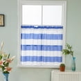 thumbnail image 2 of Cortinas de Varil Sunnimix Cenefa corta a Rayas de ventana Cocina 137x91.5cm, 2 of 8