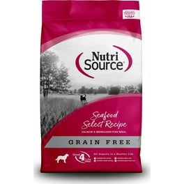 NutriSource Grain Free Seafood Select with Salmon Dry Dog Food 5 lb