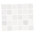 thumbnail image 1 of 30 Piezas Plantilla Sashiko Kit Plantilla Geométrica Bordado Manual Estabilizador Reutilizable Flexible PET para Proyectos de Costura y Artesanía, 1 of 8