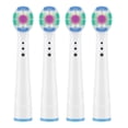 thumbnail image 1 of DEELLEEO Electric Toothbrush Replacement Brush Heads Refill  4Count, 1 of 5