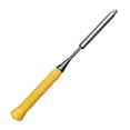 thumbnail image 3 of Badminton Racket Swing Trainer, Badminton Power Enhance Grip, Adjustable Weight, Training Equipment, Badminton Training Racket for Power Adults Orange, 3 of 10